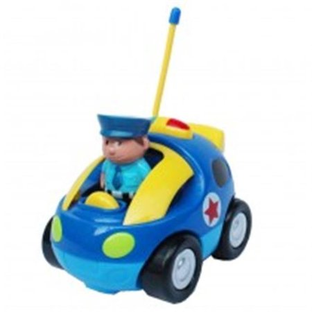AZ TRADING & IMPORT Az Import & Trading MC66B Cartoon RC Police Carl Toy for Toddlers - 4 in. MC66B